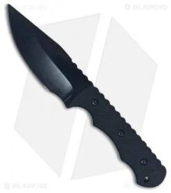 ABKT Phantom Savage Fixed Blade Knife Black G-10 (4.25" Black)