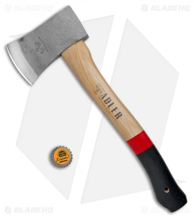 Adler Yankee 15" Hatchet Axe Hickory Red AD2100H15 Adler Yankee 15" Hatchet Axe Hickory Red AD2100H15 -Blade HQ Adler Yankee 15in Hatchet Axe Hickory AD2100H15 BHQ 100030 jr bottlecap