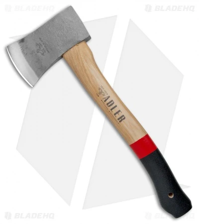 Adler Yankee 15" Hatchet Axe Hickory Red AD2100H15 Adler Yankee 15" Hatchet Axe Hickory Red AD2100H15 -Blade HQ Adler Yankee 15in Hatchet Axe Hickory AD2100H15 BHQ 100030 jr
