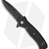 Al Mar Mini SERE 2020 Spring Assisted Knife Black G-10 (3" Black Serr)