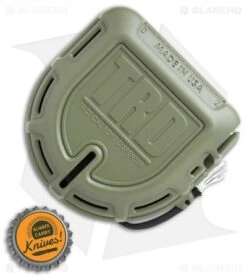 Atwood Tactical Rope Dispenser W/ 50 Ft. Of 550 Black Paracord (OD Green) -Blade HQ Atwood Tactical Rope Dispenser 50 ft Black Paracord OD Green ARMTRDOD BHQ 66406 jr bottlecap