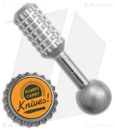 Audacious Concept Titanium 5.0 Magnetic Torx Bit Driver - Stonewash (3.00") Audacious Concept Titanium 5.0 Magnetic Torx Bit Driver - Stonewash (3.00") -Blade HQ Audacious Concept Ti 5 Magnetic Torx Bit Driver Stonewash 3in BHQ 114428 td size 2