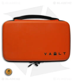 BRS Vault Secure Locking Knife Case - Matte Orange -Blade HQ BRS Vault Secure Locking Knife Case Hunter Orange BHQ 175274 jr bottlecap