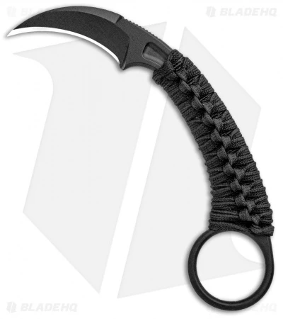 Bastinelli PiKa Picoeur Karambit Fixed Blade Knife Wrapped (1" Black) Bastinelli PiKa Picoeur Karambit Fixed Blade Knife Wrapped (1" Black) -Blade HQ Bastinelli PiKa Picoeur Karambit Wrapped Black BAS202BW BHQ 101510 jr