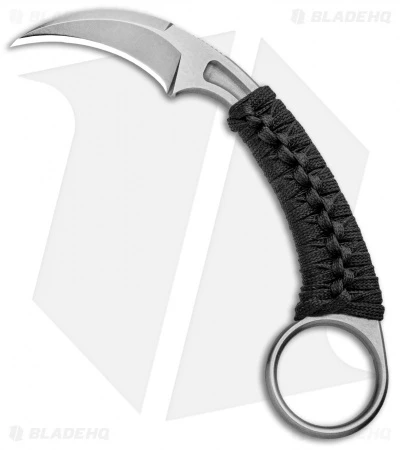 Bastinelli PiKa Picoeur Karambit Fixed Blade Knife Wrapped (1" Stonewash) Bastinelli PiKa Picoeur Karambit Fixed Blade Knife Wrapped (1" Stonewash) -Blade HQ Bastinelli PiKa Picoeur Karambit Wrapped SW BAS202W BHQ 101511 jr