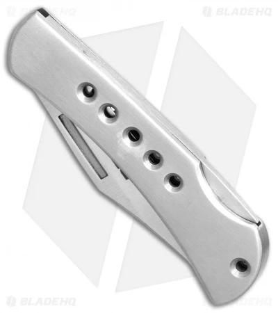 Bear Edge 115 Lockback Knife Stainless Steel (2.1" Satin) Bear Edge 115 Lockback Knife Stainless Steel (2.1" Satin) -Blade HQ Bear Edge 115 stainless steel satin BHQ 68044 er spine