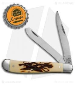 Bear & Son Slimline Trapper 3.75" Pocket Knife Stag Delrin - SD248 3 Bear & Son Slimline Trapper 3.75" Pocket Knife Stag Delrin - SD248 -Blade HQ Bear Son Slimline Trapper Stag Delrin SD248 BHQ 68446 jr bottlecap