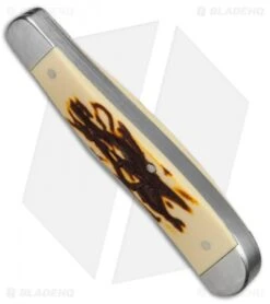 Bear & Son Slimline Trapper 3.75" Pocket Knife Stag Delrin - SD248 2 Bear & Son Slimline Trapper 3.75" Pocket Knife Stag Delrin - SD248 -Blade HQ Bear Son Slimline Trapper Stag Delrin SD248 BHQ 68446 jr sheath