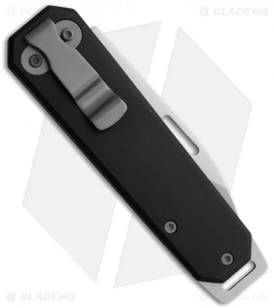 Bear & Son 110 Slip Joint Pocket Knife Black Aluminum (2.4" Satin) Bear & Son 110 Slip Joint Pocket Knife Black Aluminum (2.4" Satin) -Blade HQ Bear and Son Aluminum SJ Satin Black BHQ 107784 jr side