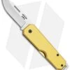 Bear & Son 110 Slip Joint Pocket Knife Yellow Aluminum (2.4" Satin)