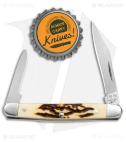 Bear And Son Minuteman Pocket Knife 2.875" Delrin Stag SD32 -Blade HQ Bear and Son Minuteman Pocket Knife Delrin Stag SD32 BHQ 71331 jr bottlecap