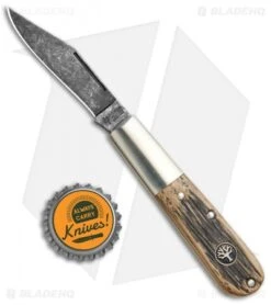 Boker Barlow Pocket Knife 2.625" Castle Wood 113941 -Blade HQ Boker Barlow Castle Wood 113941 BHQ 105758 jr bottlecap