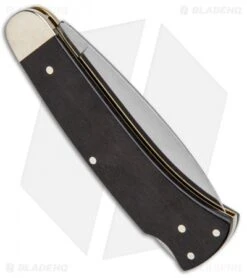 Boker Fellow Lockback Pocket Knife 4" Ebony (111045) -Blade HQ Boker Fellow LB Ebony 111050 BHQ 88431 jr side