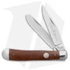 Boker Trapper Traditional Pocket Knife Smooth Rosewood (Polish D2)