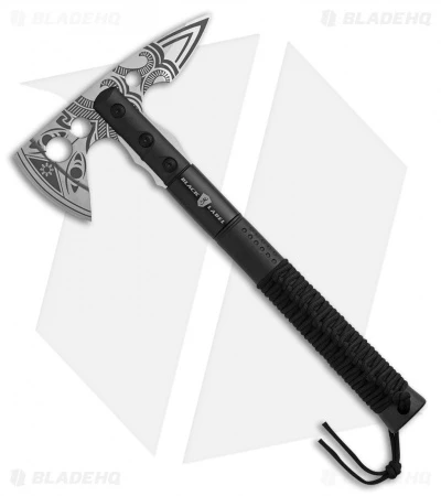 Browning Black Label Wihongi Signature 13" Tomahawk Black Paracord Black 320193B Browning Black Label Wihongi Signature 13" Tomahawk Black Paracord Black 320193B -Blade HQ Browning Black Label Wihongi Signature Tomahawk Black Paracord Black BP 24695 jr