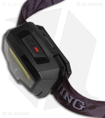 Browning Night Gig Headlamp Flashlight Camo/Black Nylon/Polymer - 2.62" Browning Night Gig Headlamp Flashlight Camo/Black Nylon/Polymer - 2.62" -Blade HQ Browning Light Alpha Elite Flashlight BHQ 96664 jr top 2