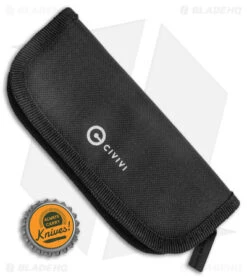 CIVIVI Knife Pouch W/ Microfiber Cloth (5.9" X 2.5") C-01 3 CIVIVI Knife Pouch W/ Microfiber Cloth (5.9" X 2.5") C-01 -Blade HQ CIVIVI Knife Pouch with Microfiber Cloth BHQ 142947 jr bottlecap