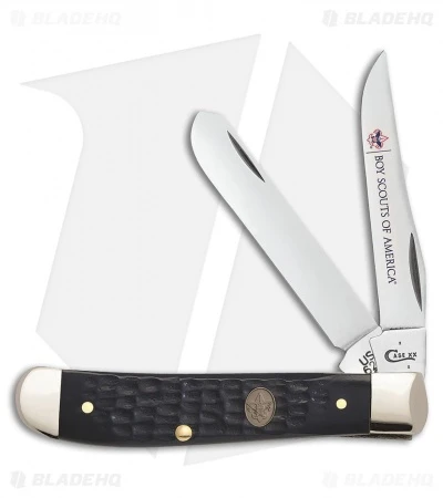 Case BSA Mini Trapper Traditional Knife 3.5" Navy Blue Jig Bone (6207 SS) 18047 Case BSA Mini Trapper Traditional Knife 3.5" Navy Blue Jig Bone (6207 SS) 18047 -Blade HQ Case BSA Mini Trapper Navy Blue Jig Bone SS GX 30964 jr