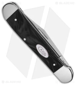 Case Copperhead Pocket Knife Black Pearl Kirinite (3" Polish) 23672 2 Case Copperhead Pocket Knife Black Pearl Kirinite (3" Polish) 23672 -Blade HQ Case Copperhead Knife Black Pearl Kirinite BHQ 138429 td side