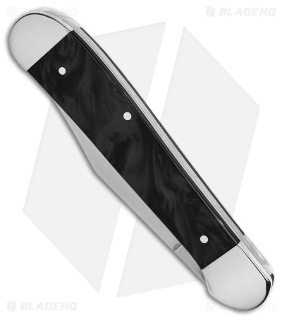 Case Copperhead Pocket Knife Black Pearl Kirinite (3" Polish) 23672 Case Copperhead Pocket Knife Black Pearl Kirinite (3" Polish) 23672 -Blade HQ Case Copperhead Knife Black Pearl Kirinite BHQ 138429 td spine