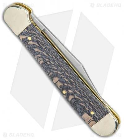 Case Copperhead Pocket Knife 3.875" Black Sycamore Wood 25572 Case Copperhead Pocket Knife 3.875" Black Sycamore Wood 25572 -Blade HQ Case Copperhead Pocket Knife Black Sycamore Wood 25572 BHQ 121936 jr side