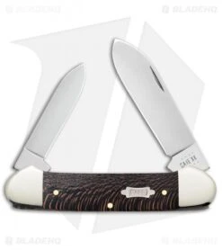 Case Cutlery Canoe Knife 3.6" Black Sycamore Wood (72131 SS)