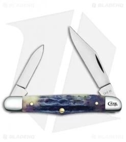 Case Cutlery Half Whittler Knife 2.25" Purple Jigged Bone (6208 SS)