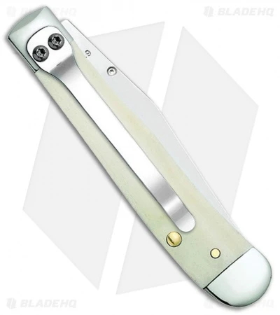 Case Cutlery Kickstart TrapperLock Knife Assisted Smooth Natural Bone (6154ACCV) Case Cutlery Kickstart TrapperLock Knife Assisted Smooth Natural Bone (6154ACCV) -Blade HQ Case Cutlery Kickstart Trapperlock BHQ 115336 jr side