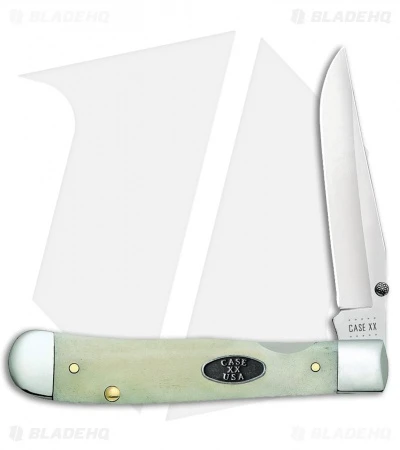 Case Cutlery Kickstart TrapperLock Knife Assisted Smooth Natural Bone (6154ACCV) Case Cutlery Kickstart TrapperLock Knife Assisted Smooth Natural Bone (6154ACCV) -Blade HQ Case Cutlery Kickstart Trapperlock BHQ 115336 jr