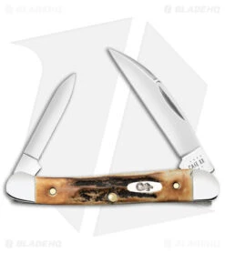Case Cutlery Mini Copperhead Knife 3.13" Stag (52109W SS)