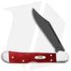 Case Cutlery Mini CopperLockÂ® Knife 3.625" Old Red Bone (Black PVD 61749L SS)