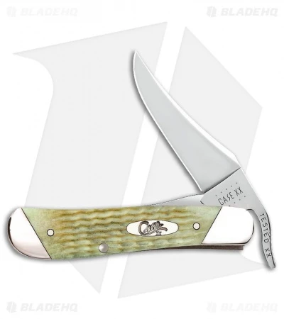 Case Cutlery Russlock Knife 4.25" Jigged Mint Green Bone Case Cutlery Russlock Knife 4.25" Jigged Mint Green Bone -Blade HQ Case Cutlery Russlock Mint Green Slanted BHQ 114854 jr