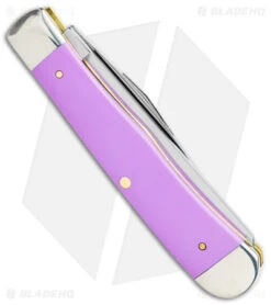 Case Cutlery Trapper Knife Lilac Ichthus (3.3" Polish) 39160 2 Case Cutlery Trapper Knife Lilac Ichthus (3.3" Polish) 39160 -Blade HQ Case Cutlery Trapper Knife Lilac Ichthus Synthetic SS BHQ 122529 jr side