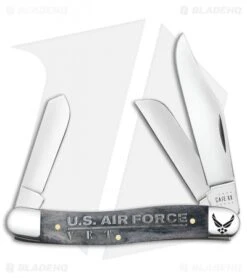 Case Cutlery Medium Stockman Knife 3.8" United States Air Force Bone (6347 SS)