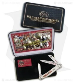 Case Florida State National Champs Stockman Traditional Knife 3.5" Cracked Ice