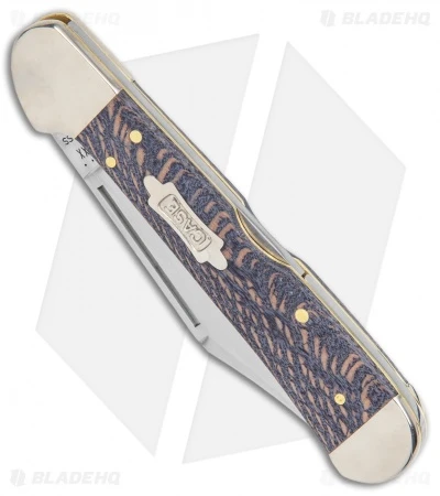 Case Knives Copperlock 4.25" Lockback Knife Black Sycamore Wood Case Knives Copperlock 4.25" Lockback Knife Black Sycamore Wood -Blade HQ Case Knives Copperlock Black Sycamore Wood BHQ 122365 jr spine