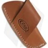 Case Side-Draw Large Belt Sheath 4.5" Brown Leather