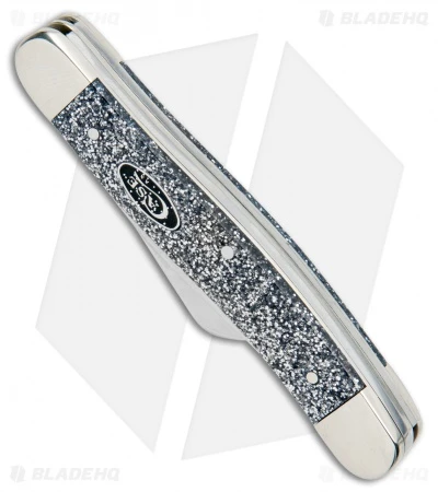 Case Cutlery SparXX⢠Silver Stardust Kirinite® Smooth Medium Stockman (10318 SS) Case Cutlery SparXX⢠Silver Stardust Kirinite® Smooth Medium Stockman (10318 SS) -Blade HQ Case SparXX Silver Stardust Kirinite Smooth Medium Stockman 23522 BHQ 101110 jr spine