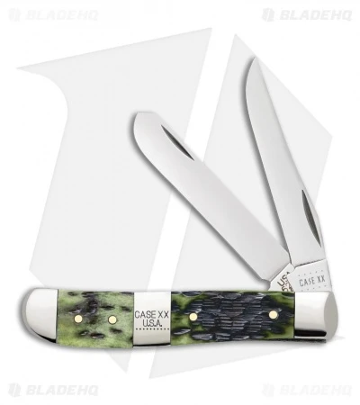 Case Tang Stamp Series Mint Set Olive Green Bone Peachseed Jig w/ Wood Box Case Tang Stamp Series Mint Set Olive Green Bone Peachseed Jig W/ Wood Box -Blade HQ Case Tang Stamp Series Mint Set Olive Green Bone Peachseed Jig Wood Box BHQ 121275 jr 6