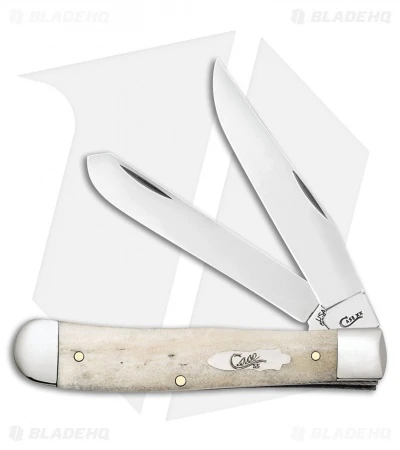 Case Trapper Knife 4.125" Natural Bone Smooth (6254 SS) 130550 Case Trapper Knife 4.125" Natural Bone Smooth (6254 SS) 130550 -Blade HQ Case Trapper Natural Bone Smooth 130550 BHQ 102729 jr