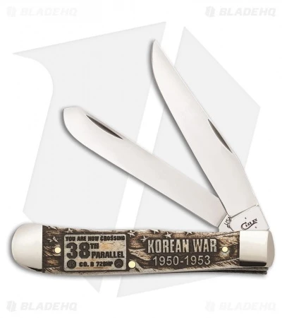 Case War Series Trapper Korean War Traditional Knife 4.125" Bone (6254 SS) 22031 Case War Series Trapper Korean War Traditional Knife 4.125" Bone (6254 SS) 22031 -Blade HQ Case War Series Trapper Korean War Traditional Knife Bone BHQ 81754 er