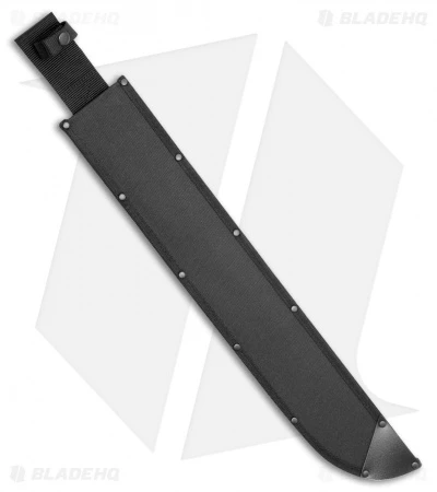 Cold Steel 21" Latin Machete Nylon Sheath (Black) SC97AM21 Cold Steel 21" Latin Machete Nylon Sheath (Black) SC97AM21 -Blade HQ Cold Steel 21in Latin Machete Nylon Sheath Black BHQ 44439 jr