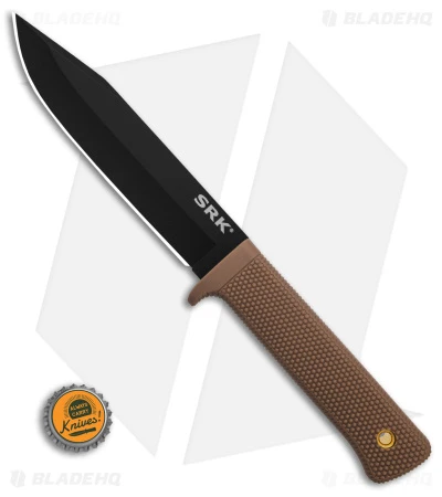 Cold Steel SRK Search Rescue Fixed Blade Knife Tan Polymer (6" Black ) Cold Steel SRK Search Rescue Fixed Blade Knife Tan Polymer (6" Black ) -Blade HQ Cold Steel SRK Search Rescue FB Knife Tan Polymer 6in Black BHQ 158054 td size