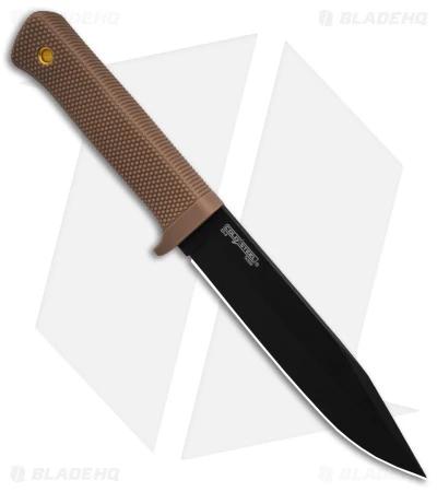 Cold Steel SRK Search Rescue Fixed Blade Knife Tan Polymer (6" Black ) Cold Steel SRK Search Rescue Fixed Blade Knife Tan Polymer (6" Black ) -Blade HQ Cold Steel SRK Search Rescue FB Knife Tan Polymer 6in Black BHQ 158054 td spine