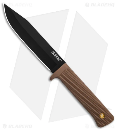 Cold Steel SRK Search Rescue Fixed Blade Knife Tan Polymer (6" Black ) Cold Steel SRK Search Rescue Fixed Blade Knife Tan Polymer (6" Black ) -Blade HQ Cold Steel SRK Search Rescue FB Knife Tan Polymer 6in Black BHQ 158054 td