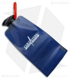 Cold Steel Vapur 0.7 Liter Folding/Flat Water Bottle (Blue) BOT1A