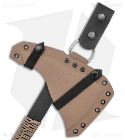 Condor Sentinel Axe Desert Tan Paracord Condor Sentinel Axe Desert Tan Paracord -Blade HQ Condor Sentinel Axe Desert Tan Black BHQ 74411 jr sheath
