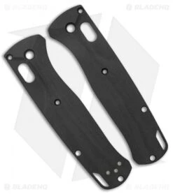 Flytanium Crossfade G-10 Scales For Benchmade Bugout - Black