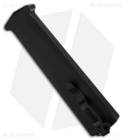 Daggerr Knives Koschei Slim Double Action OTF Knife Black (3.5" Satin D2) -Blade HQ Daggerr Mermaid Double Action OTF Knife Black 3in Satin D2 BHQ 178521 td side