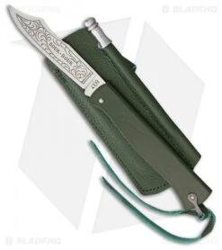 Douk-Douk Les Colors Slip Joint Knife Green (3.125" Satin) 815GMCOLV